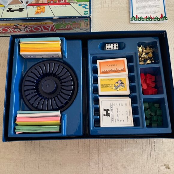 Vintage Parker Brothers 1998 Monopoly Deluxe Edition - Picture 4 of 11